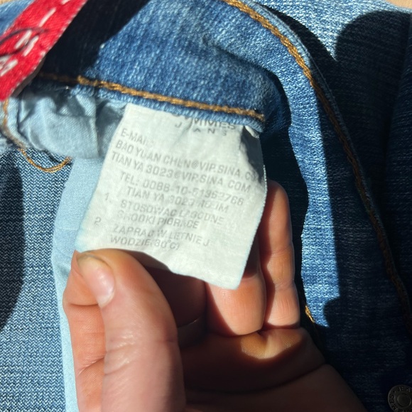 Vintage Women’s Dolce and Gabana Jean capris size 26 - Picture 5 of 8